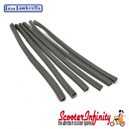 Floorboard legshield rubbers - floorboard,