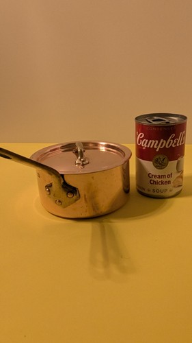 Small copper sauce pot - copper,