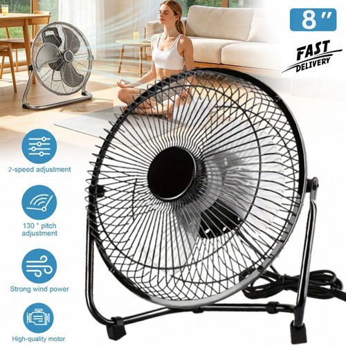 Metal floor fan high - high, velocity