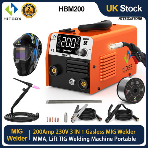 Hitbox 3in1 200amp - 200amp, mig