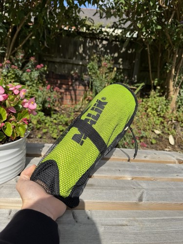 Malik yellow hockey shin - yellow,