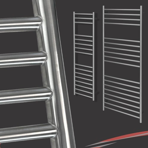 Brushed stainless steel heated - brushed,