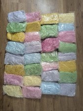 Job Lot Bundle Multicolour Shredded Tissue Paper Gift Wrap Craft Hamper Filler