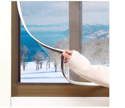 Magnetic window insulation kit - window,