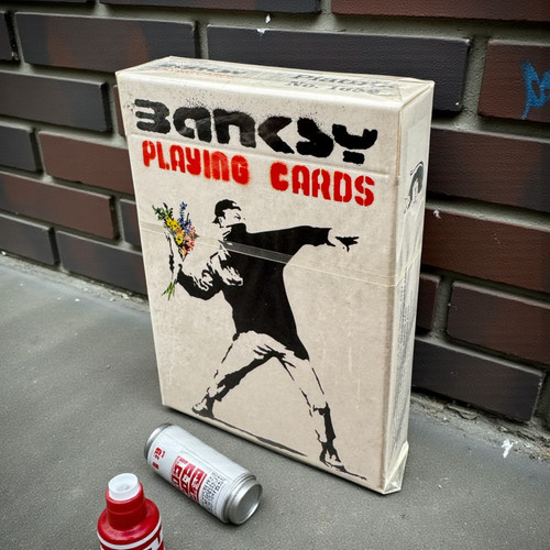 Banksy playing cards the - cards,