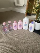 Bundle Johnson’s Baby Lotion Baby Oil Baby powder Discontinued Formula see descr