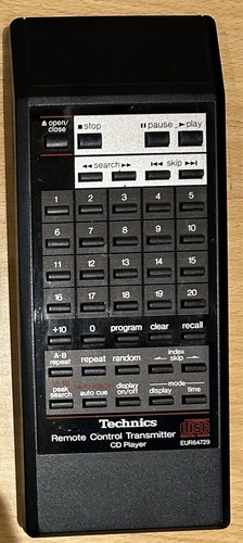 Technics remote eur64729 - remote,