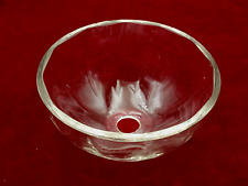 Vintage Bohemian chandelier glass wax pans Approx. 93mm width no pin holes