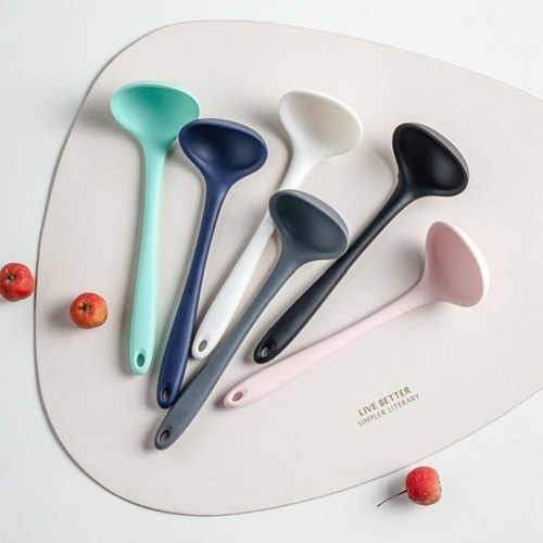 Silicone soup spoon ladle - soup,