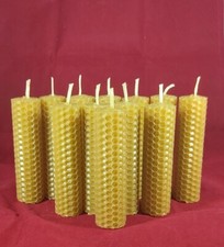 12 x CANDLES 100% PURE beeswax