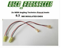  Microcat / Technicat / PROCAT Bait Boat Battery LEADS 6.3MM INSULATED ENDS