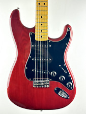 Fender American Strat Hardtail MN 1979 Old Vintage 70's Guitar in Wine  red