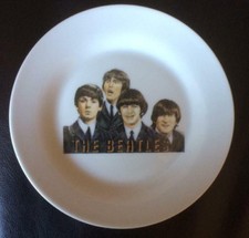 THE BEATLES WHITE TEA PLATE