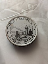 Tobacco Tin   The Balkan Sobranie Smoking Mixture Tobacco Tin Vintage