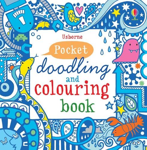 Pocket doodling and - pocket, colouring