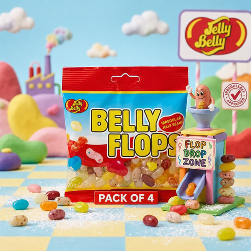 Jelly belly flops - flops, beans