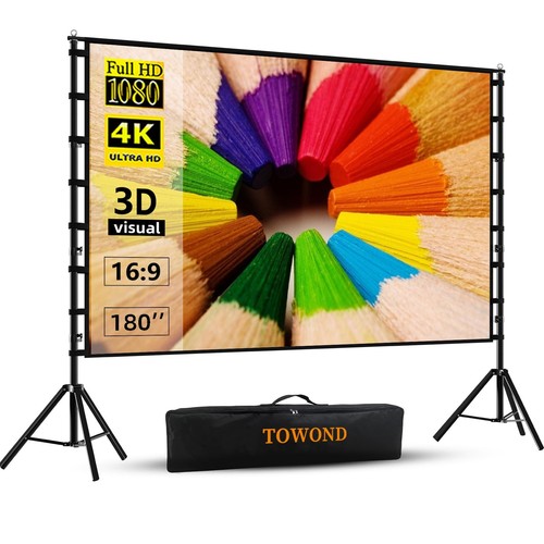 Projector screen and stand - projector,
