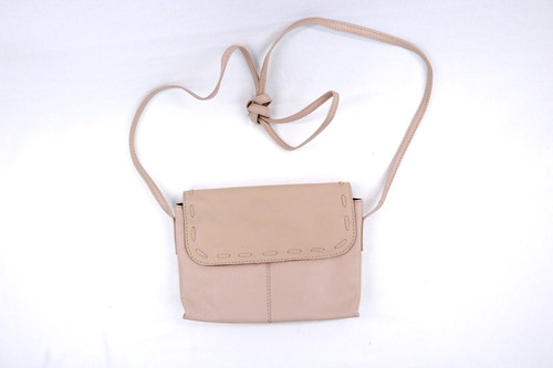 Hotter beige leather cross - beige,