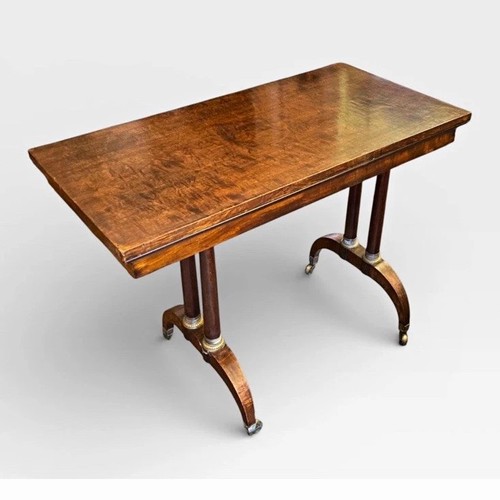 Antique regency rosewood fold - antique,