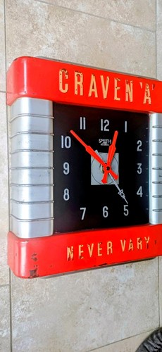 Craven art deco clock - ",