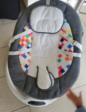 Electric Baby Swing Bouncer Cradle Rocker Music Control Newborn In Grey UK