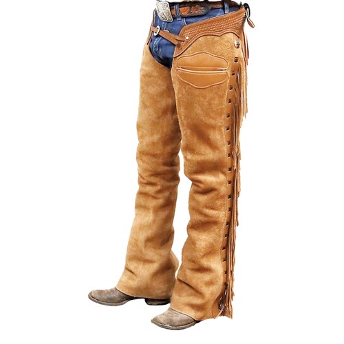 Leather chaps for men - leather,