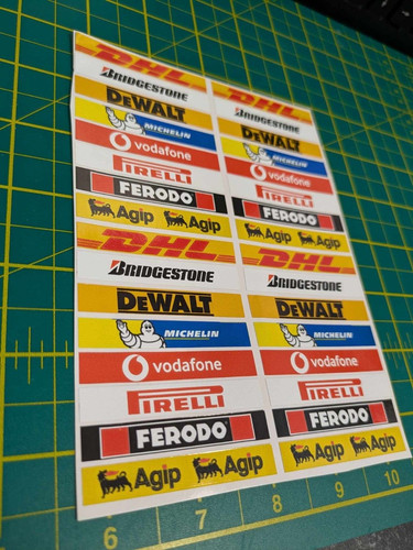 Scalextric slot car decal - slot,