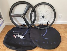 Nimble Crosswind Tri Spoke 3 & Nimble Fly Wheelset 650c Tubular