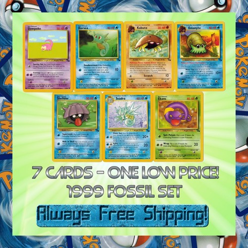 1999 pokemon original fossil - 1999,