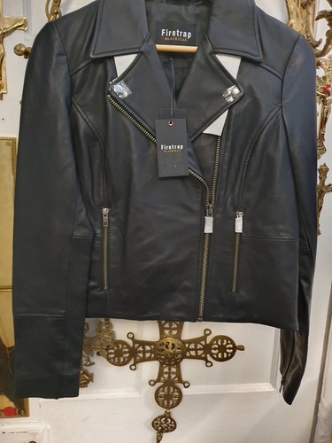 Firetrap black seal leather - black,