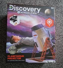 Discovery Mindblown Planetarium Projector 2-in-1 Stars Planet Projection Toy
