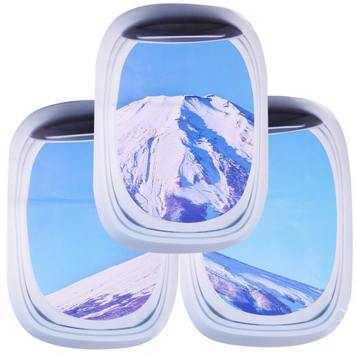 Pvc reusable airplane window - reusable,