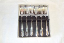 Set of 6 x Vintage Chrome