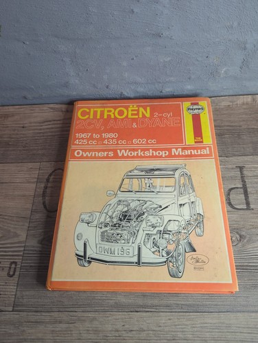 Haynes citroen 2cv ami - haynes,