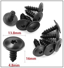 20x Engine Cover Screws Wheel Arch Torx Undertray 4.8x16mm Clips fits Audi VW
