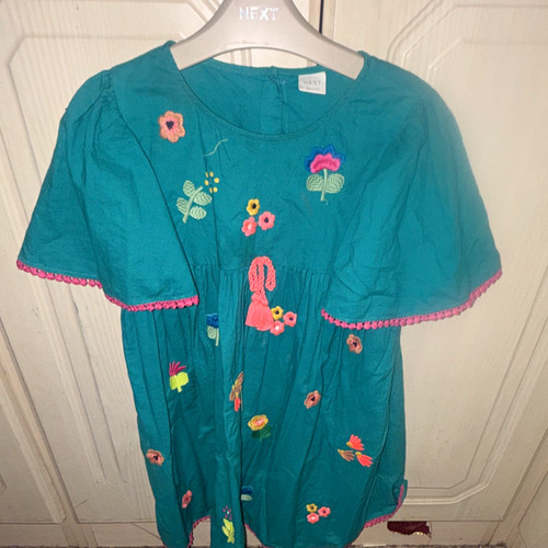 Next girls teal floral - girls,