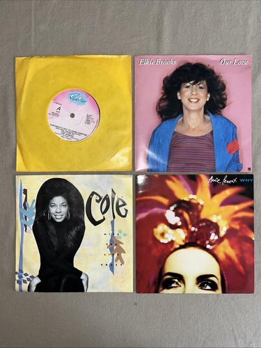 Vintage vinyl records - x4, 7”
