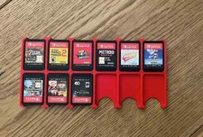 Nintendo Switch Game Card Holder Cartridge Storage Organizer (12 Games)