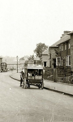 Milk float united dairies - milk,