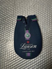 Wimbledon Tennis Shirt Lanson Champagne Bottle Cooler/Cover