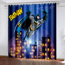 Batman Marvel Boys Bedroom Curtains/Customizable Windows Decor Living Room Door
