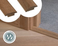 Solid Oak Wood Carpet Door
