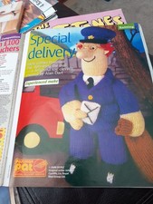 Alan Dart Postman Pat Toy Knitting Pattern Magazine Cut Out