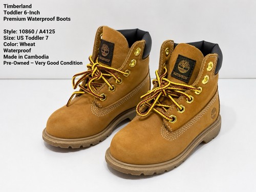 Timberland toddler 6inch
