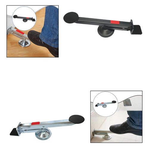 Foot pedal wooden door lifter - foot,
