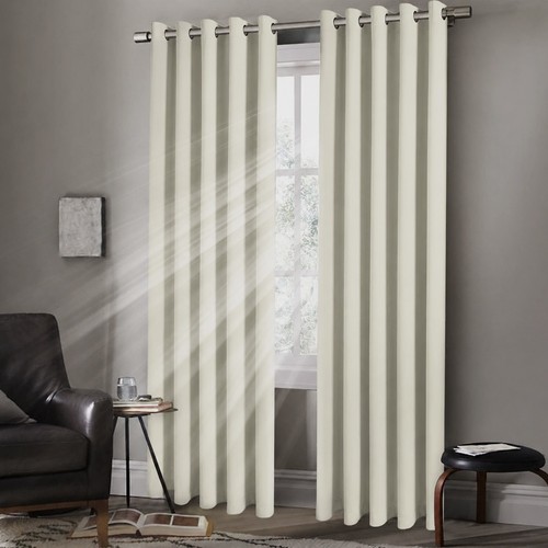 2pcs blackout curtains eyelet - 2pcs,