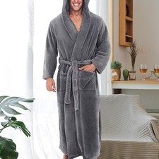 Luxury Long Bath Robe Dressing