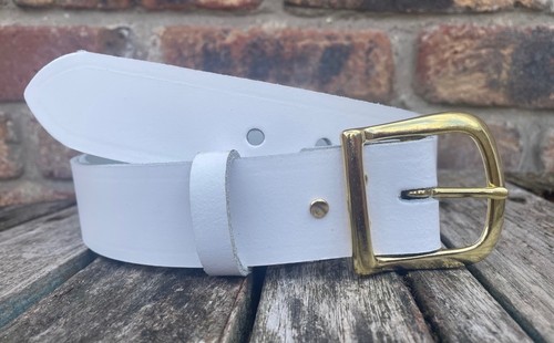 Real leather belt solid - leather, &