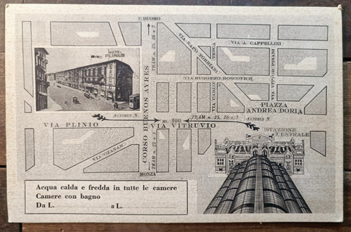 1941 milan advertising with - advertising,
