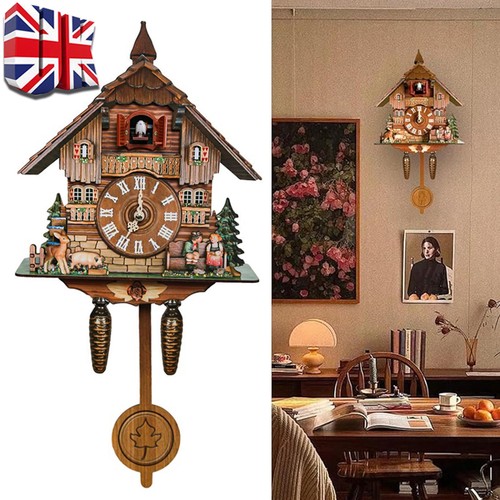 Black forest cuckoo clock - black,